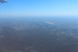 Maun vanuit de lucht